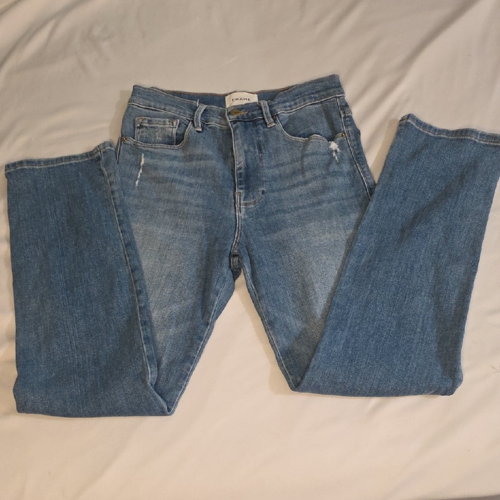 Frame Denim Light Blue Jeans